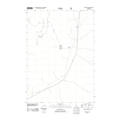 2011 Map of Howe Peak, 2011 Print