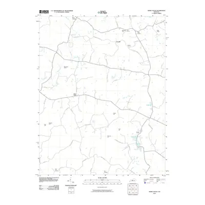 2010 Map of Howe Valley, 2010 Print