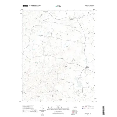 2019 Map of Howe Valley, 2019 Print