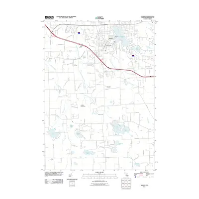2011 Map of Howell, 2011 Print