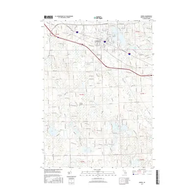 2017 Map of Howell, 2017 Print