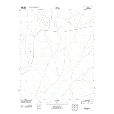 2011 Map of Howell Mesa, 2011 Print