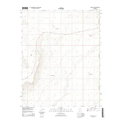 2014 Map of Howell Mesa, 2014 Print