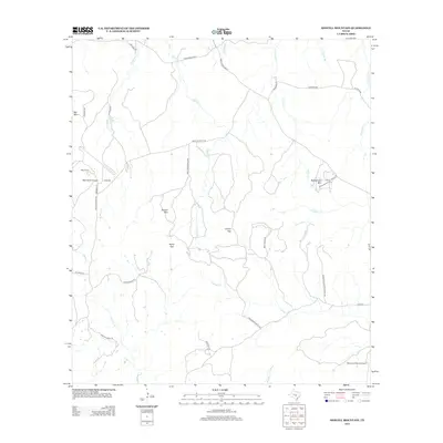 2012 Map of Howell Mountain, 2012 Print