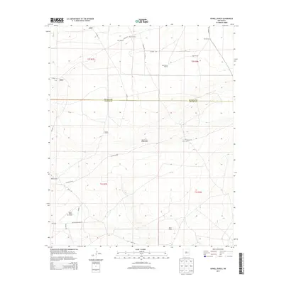 2013 Map of Howell Ranch, 2013 Print