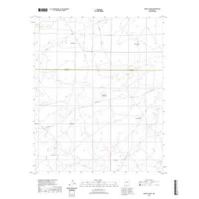 2020 Map of Howell Ranch, 2020 Print