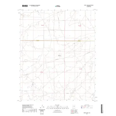 2023 Map of Howell Ranch, 2023 Print