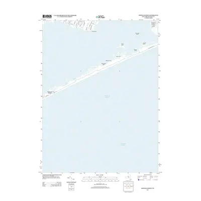 2013 Map of Howells Point, 2013 Print