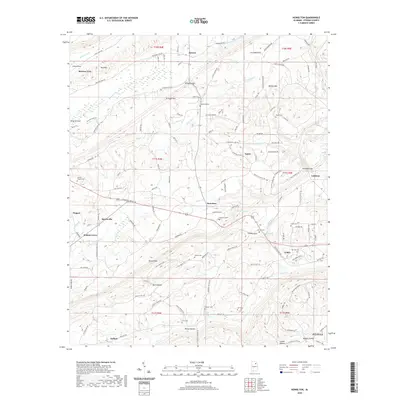 2020 Map of Howelton, 2020 Print