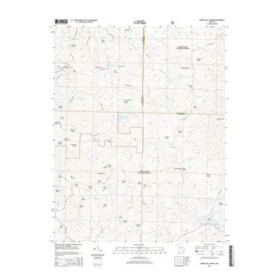 2015 Map of Howes Mill Spring, 2015 Print