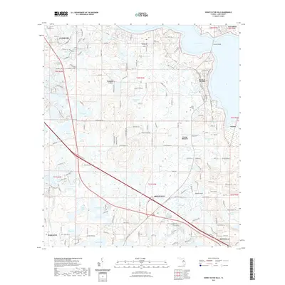 2021 Map of Howey-in-the-Hills, 2021 Print