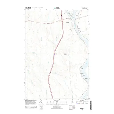 2014 Map of Howland, 2014 Print
