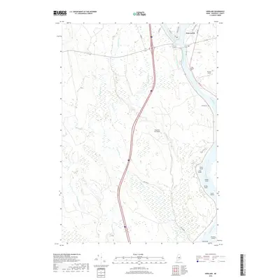 2018 Map of Howland, 2018 Print