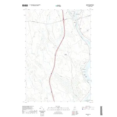2021 Map of Howland, 2021 Print