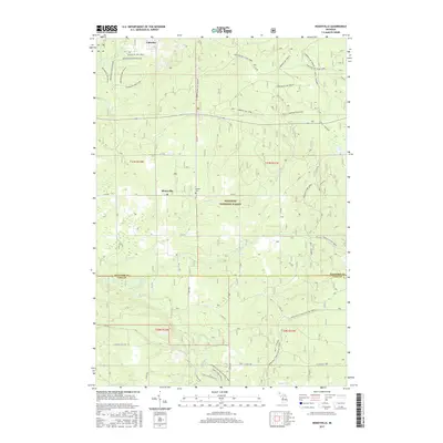 2017 Map of Hoxeyville, 2017 Print