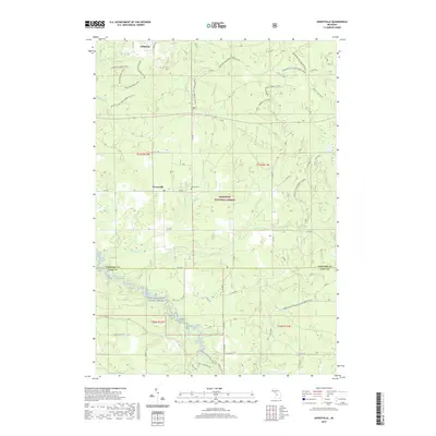 2019 Map of Hoxeyville, 2019 Print