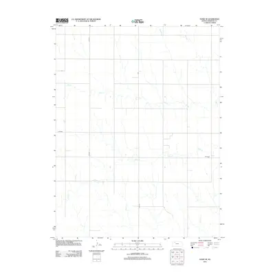 2012 Map of Hoxie NE, 2012 Print