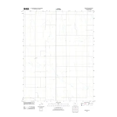 2012 Map of Hoxie NW, 2012 Print