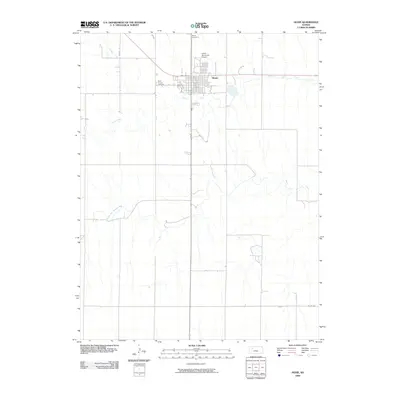 2009 Map of Hoxie, 2009 Print