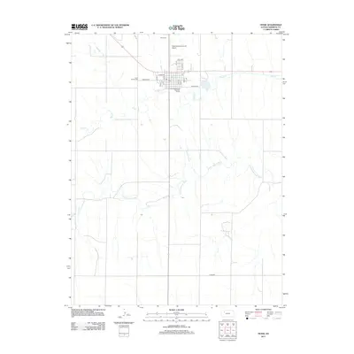 2012 Map of Hoxie, 2012 Print