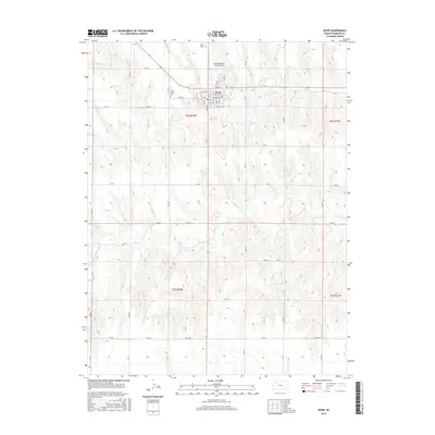 2015 Map of Hoxie, 2015 Print