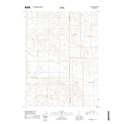 2020 Map of Hoy Mountain, 2020 Print