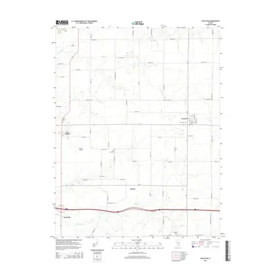 2015 Map of Hoyleton, 2015 Print