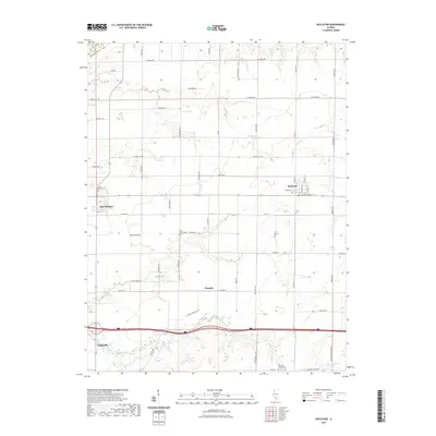 2021 Map of Hoyleton, 2021 Print