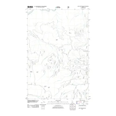 2011 Map of Hoyt Mountain, 2011 Print