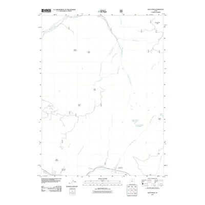 2011 Map of Hoyt Peak, 2011 Print