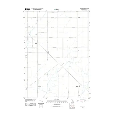2011 Map of Hoytville, 2011 Print