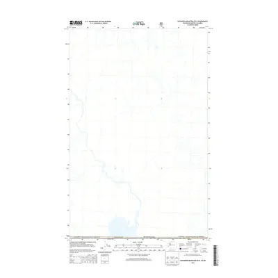 2014 Map of Hozomeen Mountain OE N, 2014 Print