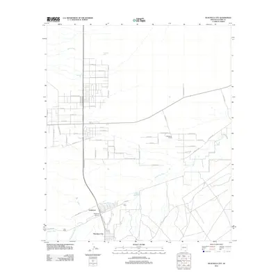 2012 Map of Huachuca City, 2012 Print