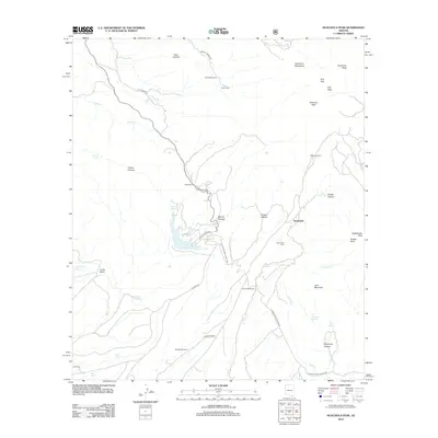 2012 Map of Huachuca Peak, 2012 Print