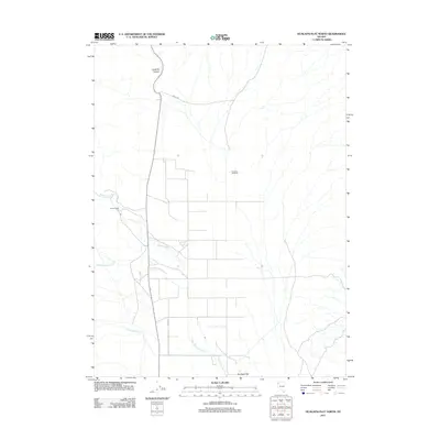 2011 Map of Hualapai Flat North, 2011 Print