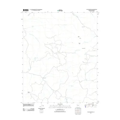 2011 Map of Hualapai Peak, 2011 Print