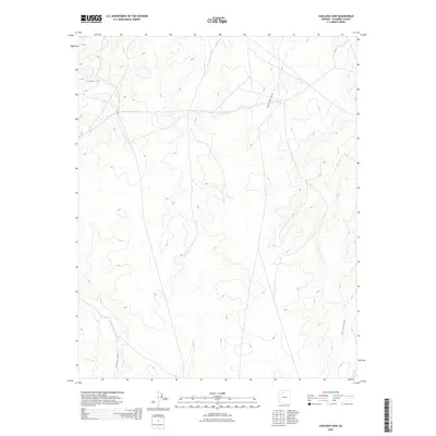 2026 Map of Hualapai Tank, 2026 Print