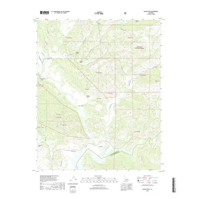 2018 Map of Huasna Peak, 2018 Print