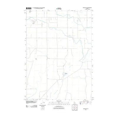 2010 Map of Hub Butte, 2010 Print
