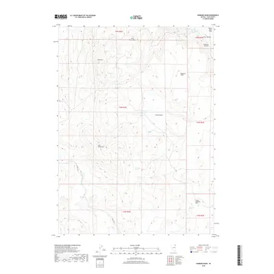 2018 Map of Hubbard Basin, 2018 Print