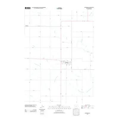 2013 Map of Hubbard, 2013 Print