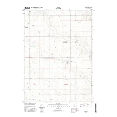 2015 Map of Hubbard, 2015 Print