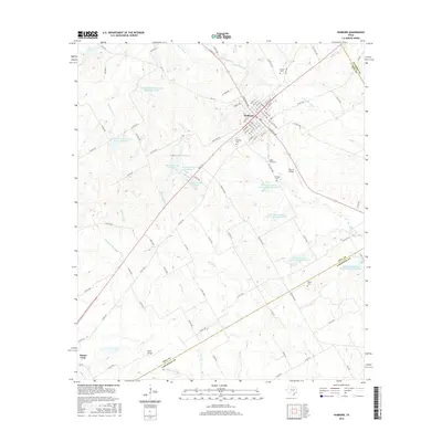 2016 Map of Hubbard, 2016 Print