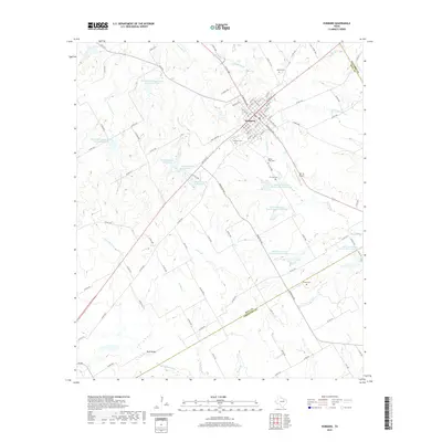 2019 Map of Hubbard, 2019 Print