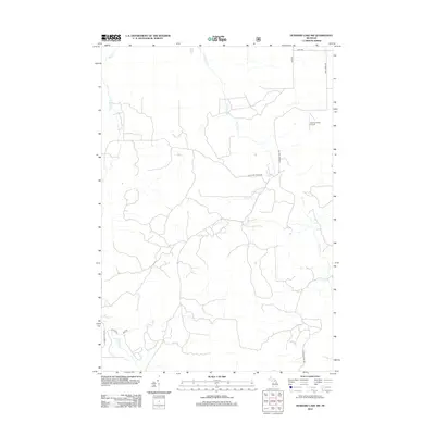 2012 Map of Hubbard Lake SW, 2012 Print