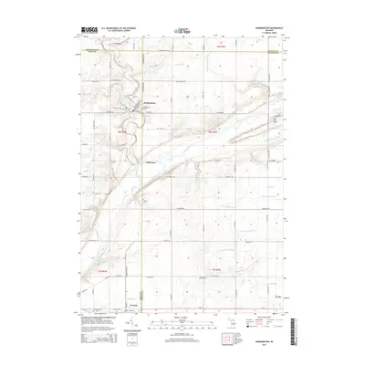 2014 Map of Hubbardston, 2014 Print
