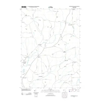 2013 Map of Hubbardsville, 2013 Print