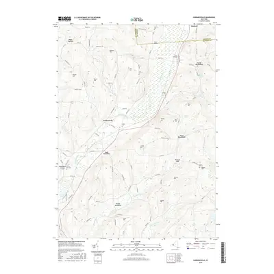2016 Map of Hubbardsville, 2016 Print