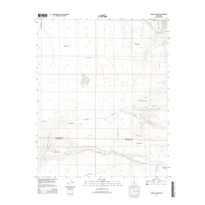 2013 Map of Hubbell Spring, 2013 Print