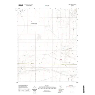 2020 Map of Hubbell Spring, 2020 Print